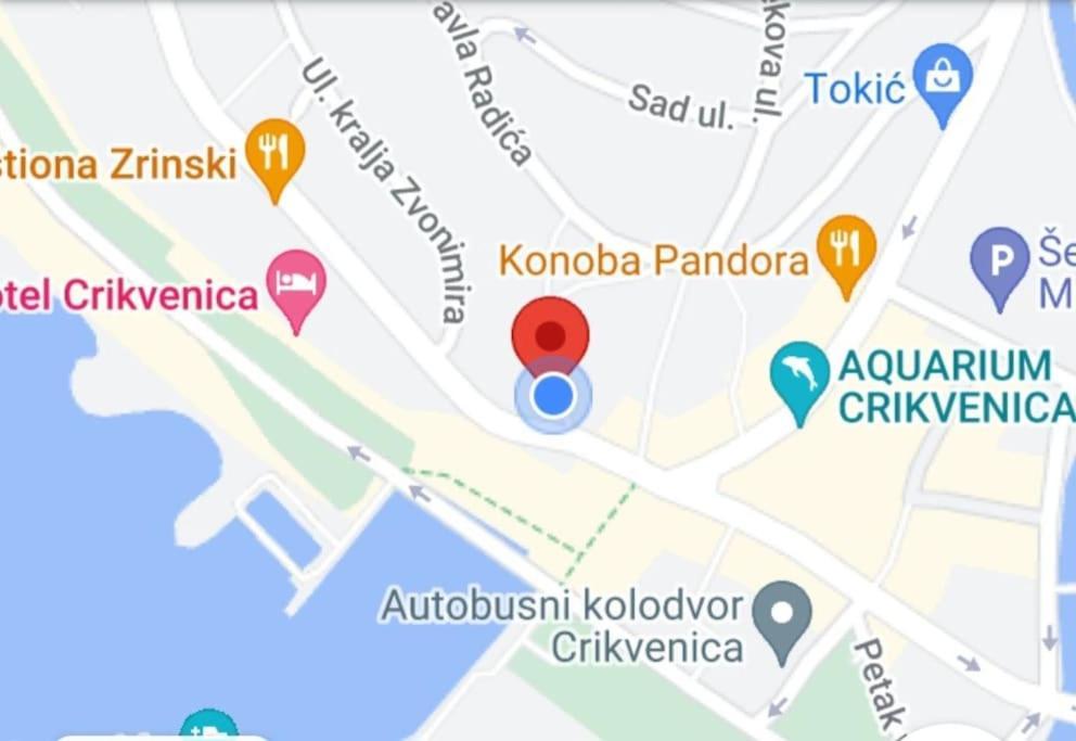 Apartament Ellity Crikvenica Zewnętrze zdjęcie